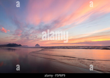 Tierra del Mar Beach, Oregon Foto Stock