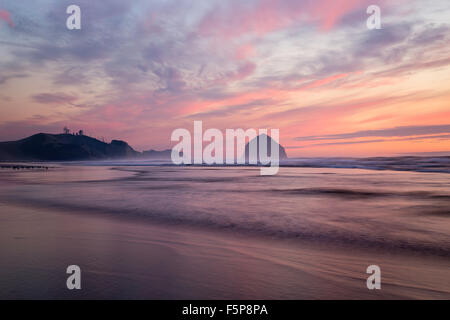 Tierra del Mar Beach, Oregon Foto Stock