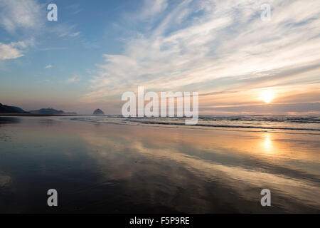 Tierra del Mar Beach, Oregon Foto Stock