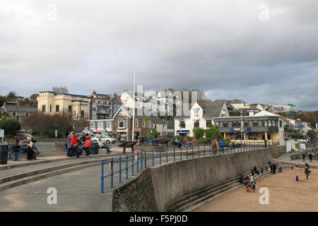 Saundersfoot Town Center, Pembrokeshire, Dyfed Galles, Gran Bretagna, Regno Unito, Gran Bretagna, Europa Foto Stock