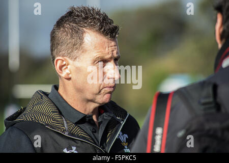 Nigel Owens, Gallese internazionalmente rinomata rugby arbitro Foto Stock