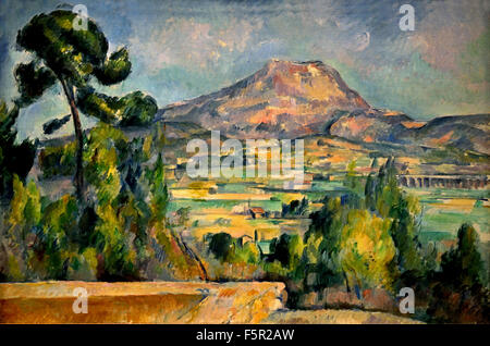 Montagne Sainte Victoire - Montagne Sainte Victoire 1890 Paul Cézanne 1839-1906 Francia - Francese Foto Stock