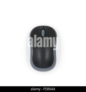 Il computer wireless mouse isolati su sfondo bianco Foto Stock