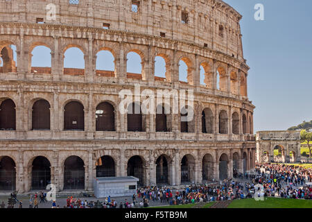 Il Colosseo Roma Italia Foto Stock