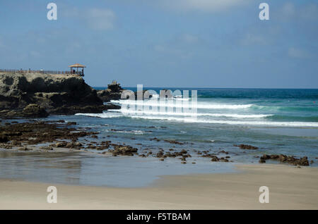 Playa del Mar Bravo Foto Stock