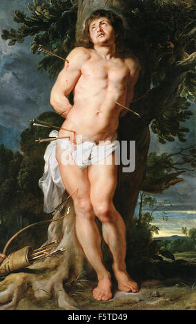 Peter Paul Rubens - San Sebastian Foto Stock