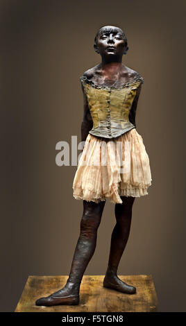 Il piccolo di quattordici anni ballerina 1888 Edgar Degas 1834-1917 Francia - Francese Foto Stock