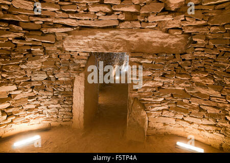 Dolmen El Romeral (1800 BC), Antequera, provincia di Malaga, regione dell'Andalusia, Spagna, Europa Foto Stock