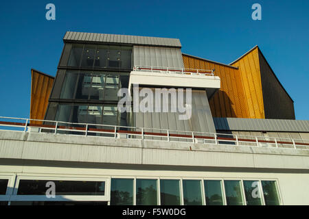 Filarmonica di Berlino (Philharmony), camera Music Hall vista frontale. Foto Stock