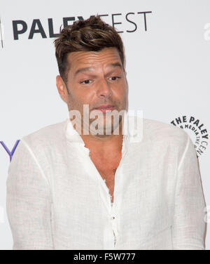 Celebrità frequentare 2015 PaleyFest rientrano la TV in anteprima per la banda a Paley Centre for Media in Beverly Hills. Dotato di: Ricky Martin dove: Los Angeles, California, Stati Uniti quando: 11 Set 2015 Foto Stock