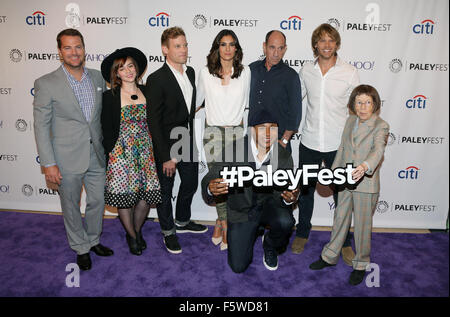 PaleyFest Evento speciale: 'NCIS: Los Angeles' cadono Premiere - Arrivi con: Chris O'Donnell, Renée Felice Smith, Barrett Foa, LL Cool J, Miguel Ferrer, Shane Brennan, Daniela Ruah, Eric Christian Olsen, Linda Hunt dove: Beverly Hills, in California, U Foto Stock