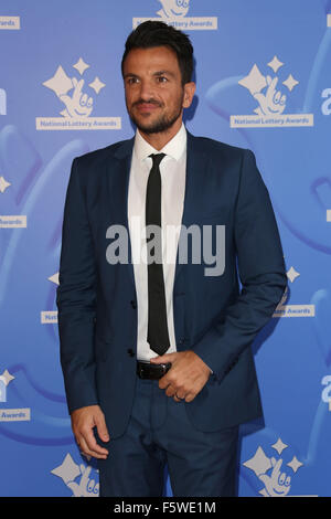 La Lotteria Nazionale Awards 2015 tenutasi presso la London Studios - Arrivi con: Peter Andre dove: Londra, Regno Unito quando: 11 Set 2015 Foto Stock