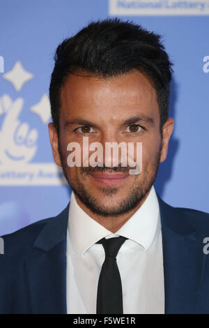 La Lotteria Nazionale Awards 2015 tenutasi presso la London Studios - Arrivi con: Peter Andre dove: Londra, Regno Unito quando: 11 Set 2015 Foto Stock