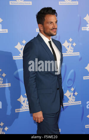 La Lotteria Nazionale Awards 2015 tenutasi presso la London Studios - Arrivi con: Peter Andre dove: Londra, Regno Unito quando: 11 Set 2015 Foto Stock