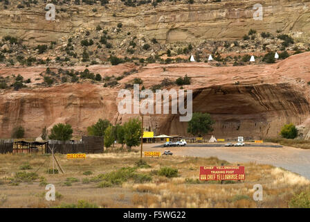 Capo Yellowhorse Trading Post Lupton Arizona USA Foto Stock