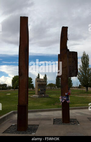 9/11 ricordo Giardino Winslow Arizona USA Foto Stock