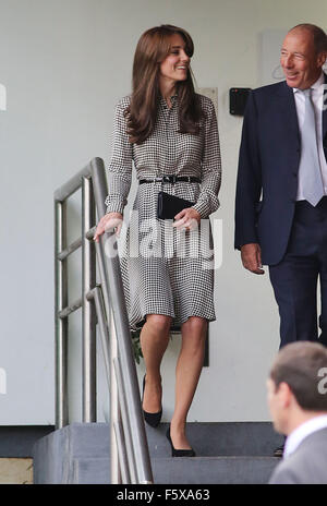 La Duchessa di Cambridge visite di Anna Freud Center dotato di: Kate Middleton dove: Londra, Regno Unito quando: 17 Set 2015 Foto Stock