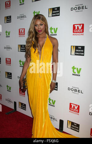 La guida della TV e TV Insider presente l'industria televisiva Advocacy Awards Gala tenutosi presso il Sunset Tower - Arrivi con: Laverne Cox dove: West Hollywood, California, Stati Uniti quando: 18 Set 2015 Foto Stock