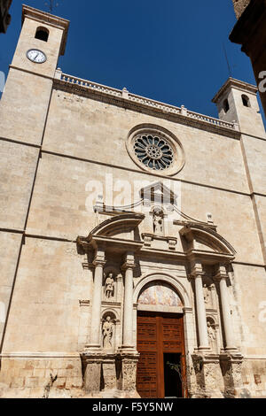 Sant Julia chiesa, Arboç del Penedes. Foto Stock