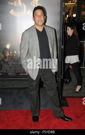 Hollywood, California, USA. 9 Nov, 2015. Attore OSCAR NUNEZ all'AFI Fest " 33' Premiere Los Angeles Premiere tenutasi presso la leva TCL Teatro Cinese. Credito: Paolo Fenton/ZUMA filo/Alamy Live News Foto Stock