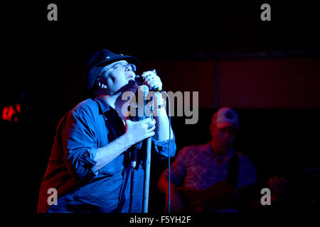 Blues Traveler performing live sul palco di rivoluzione con: John Popper dove: Fort Lauderdale, Florida, Stati Uniti quando: 21 Set 2015 Foto Stock