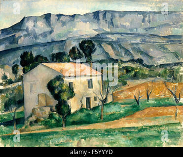 Paul Cézanne - casa in Provenza Foto Stock
