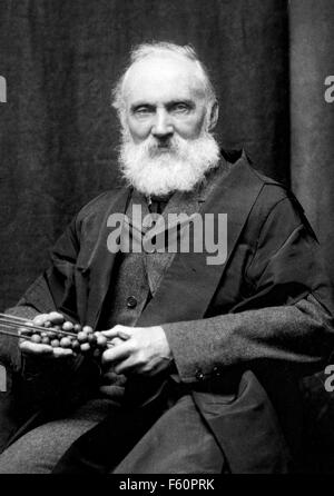 WILLIAM THOMSON, Lord Kelvin (1824-1907) Irish fisico e ingegnere circa 1900 Foto Stock
