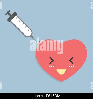 La donazione di sangue concetto, vettore EPS10 Illustrazione Vettoriale