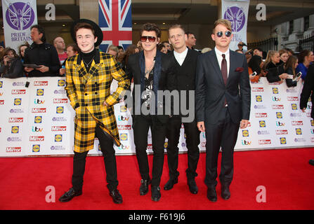 Il Daily Mirror Pride of Britain Awards 2015 tenutasi presso la struttura Grosvenor House Hotel offre: Rixton dove: Londra, Regno Unito quando: 28 Set 2015 Foto Stock