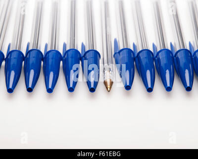 Bic crystal penne blu Foto Stock