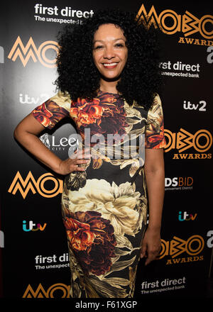 Le candidature per la MOBO Awards sono stati annunciati a Londra, Ronnie Scotts offre: Kanya King MBE Dove: Londra, Regno Unito quando: 30 Set 2015 Foto Stock