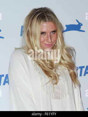 La PETA ha il trentacinquesimo anniversario Bash presso la Hollywood Palladium dotato: Kesha Dove: Los Angeles, California, Stati Uniti quando: 30 Set 2015 Foto Stock