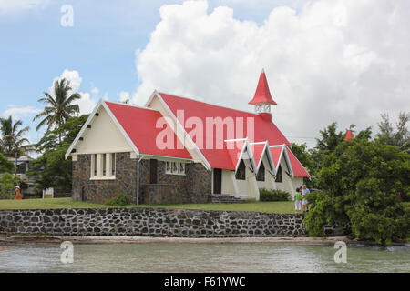 Chiesa di Cap Malheureux a Maurizio Africa. Foto Stock