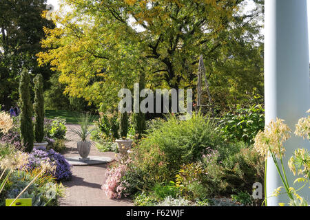 Wave Hill giardino pubblico nel Bronx, New York, Stati Uniti d'America Foto Stock