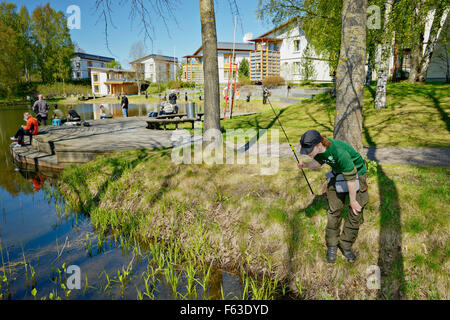 Helsinki maratona di pesce è una gara di pesca dove il vincitore è il team che le catture più diverse specie di pesci in 24 ore. Egli Foto Stock