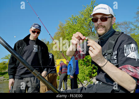 Helsinki maratona di pesce è una gara di pesca dove il vincitore è il team che le catture più diverse specie di pesci in 24 ore. Egli Foto Stock