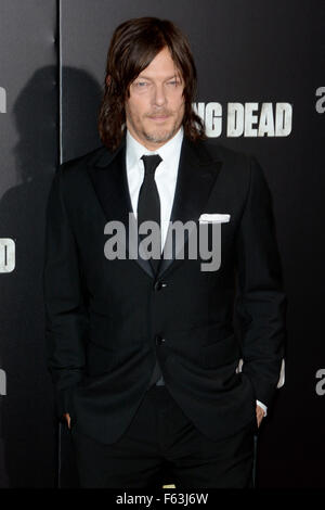 The Walking Dead Stagione 6 Premiere e Ultimate Fan event a Madison Square Garden - Arrivi con: Norman Reedus dove: Manhattan, New York, Stati Uniti quando: 09 Ott 2015 Foto Stock