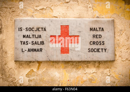 Scene di strada e i dettagli di La Valletta, Malta. Foto Stock