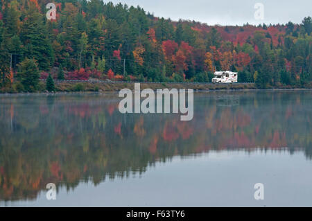 Roadtrip Algonquin parc Canada Foto Stock