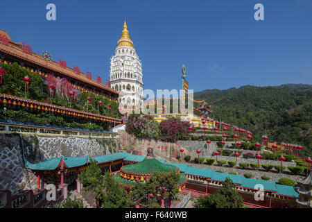 Tempio di Kek Lok Si, Penang, Malaysia Foto Stock