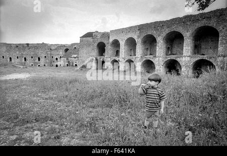 Il castello di Ali Pasha di Ioannina / Ιωάννινα (talvolta chiamato Yannina in inglese), Epiro, la Grecia settentrionale, prese nel 1993. Foto Stock