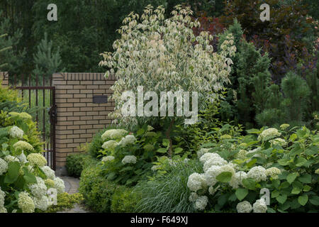 Parte anteriore di Wilcza Góra Garden Foto Stock