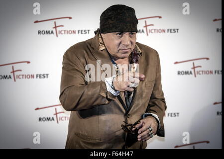 Roma, Italia. Xi Nov, 2015. American musicista, compositore, arrangiatore, record producer, Attore e radio disc jockey Steven Van Zandt riceve un premio di eccellenza al cinema Adriano a Roma durante il Roma Fiction Fest 2015. © Andrea Ronchini/Pacific Press/Alamy Live News Foto Stock