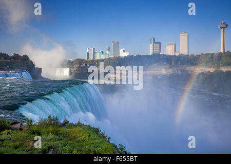 Cascate del Niagara, NY. Stati Uniti d'America Foto Stock