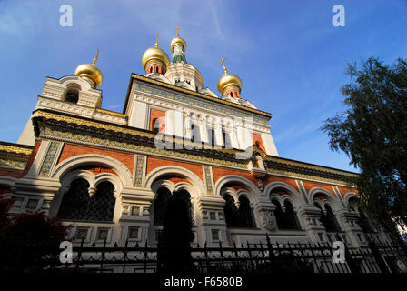 St Nicholas Chiesa ortodossa russa, Vienna Foto Stock