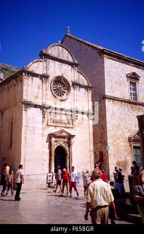 San Salvatore, Dubrovnik, Croazia Foto Stock