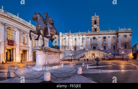 Il Campidoglio a Roma, Italia Foto Stock