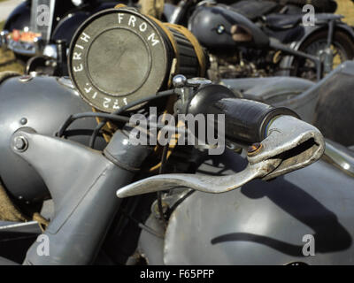 Ottobre 2, 2015 - la II Guerra Mondiale, moto BMW, Germania © Igor Goiovniov/ZUMA filo/Alamy Live News Foto Stock