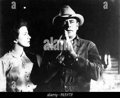 3:10 per Yuma Anno : 1957 USA Direttore : Delmer Daves Leora Dana, Glenn Ford Foto Stock