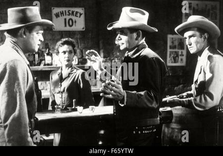 3:10 per Yuma Anno : 1957 USA Direttore : Delmer Daves Van Heflin, Felicia Farr, Glenn Ford, Ford Rainey Foto Stock